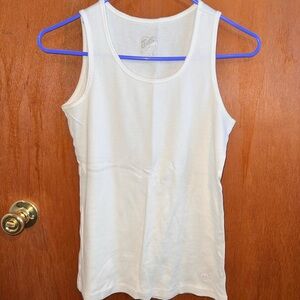Justice Classic White Tank Top